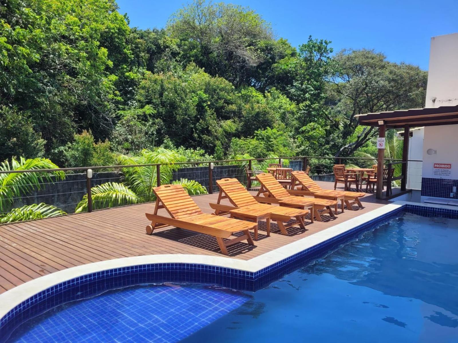 Morro Apartment Vista Mar Morro de Sao Paulo Ngoại thất bức ảnh