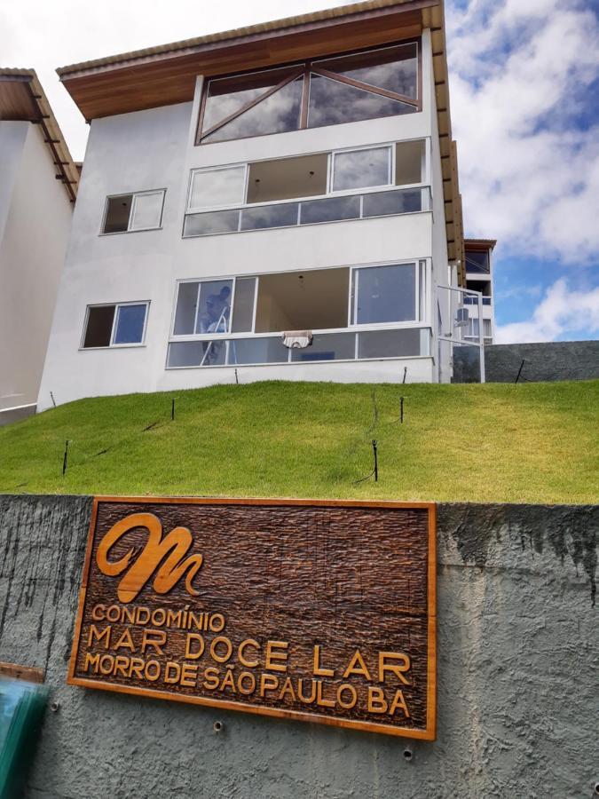 Morro Apartment Vista Mar Morro de Sao Paulo Ngoại thất bức ảnh